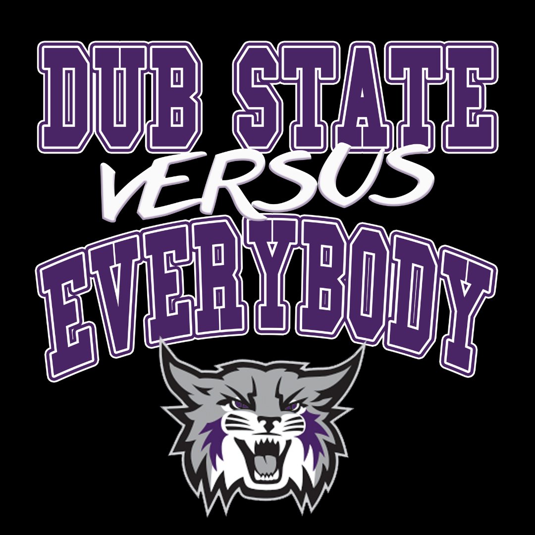 Weber State Dub State Versus Everybody Tee - Weber State - Walk - On Apparel