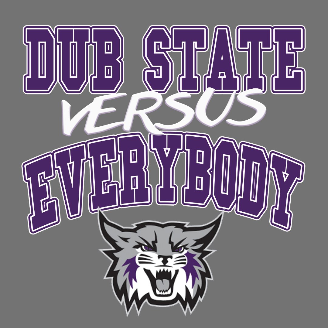 Weber State Dub State Versus Everybody Tee - Weber State - Walk - On Apparel