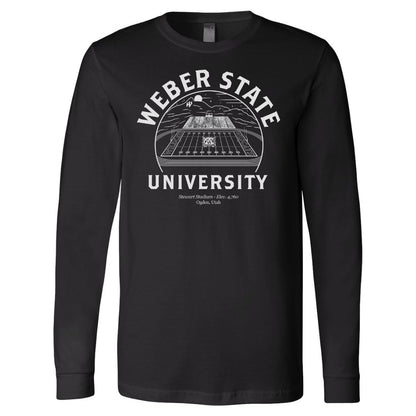 Weber State Stewart Stadium Long Sleeve Tee - Weber State - Walk - On Apparel