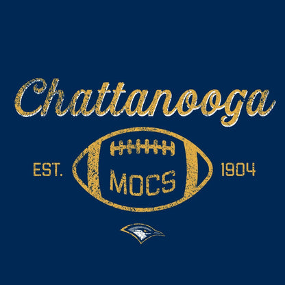 Chattanooga Throwback Football Long Sleeve Tee - Chattanooga - Walk-On Apparel