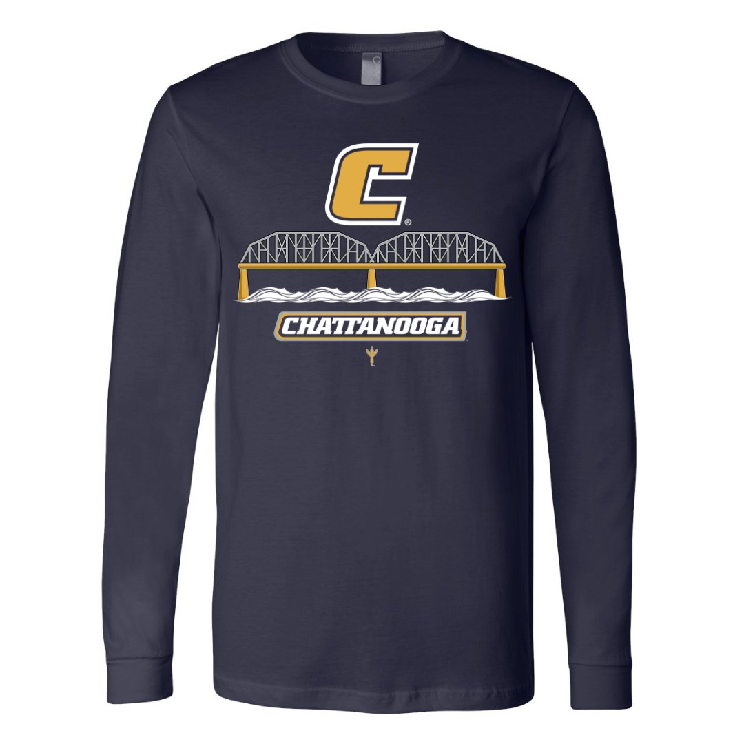 Chattanooga Walnut Street Bridge Long Sleeve Tee - Chattanooga - Walk-On Apparel