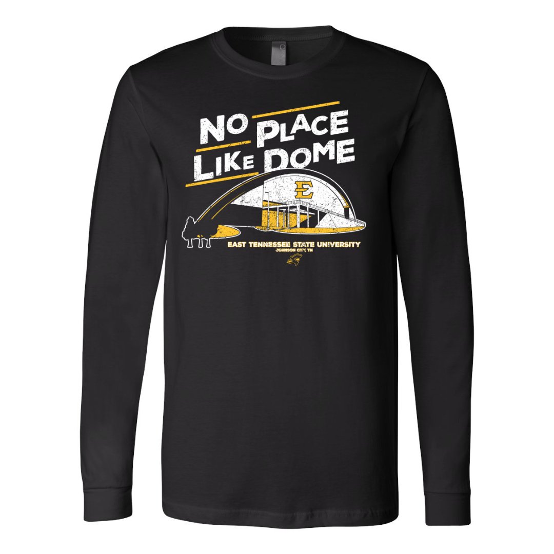 ETSU No Place Like Dome Long Sleeve Tee - East Tennessee State University - Walk-On Apparel