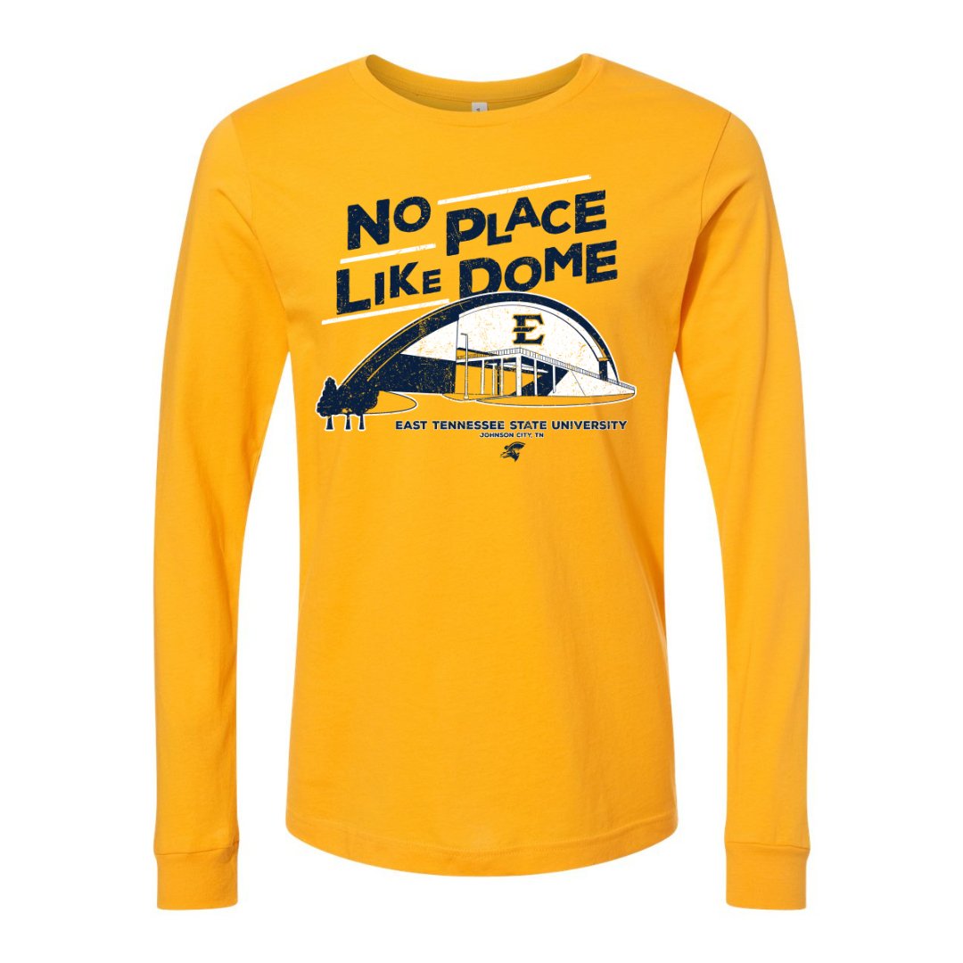 ETSU No Place Like Dome Long Sleeve Tee - East Tennessee State University - Walk-On Apparel