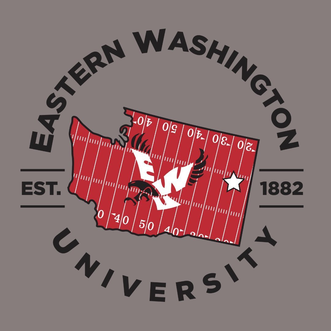 EWU Red Turf Washington Long Sleeve Tee - Eastern Washington University - Walk-On Apparel