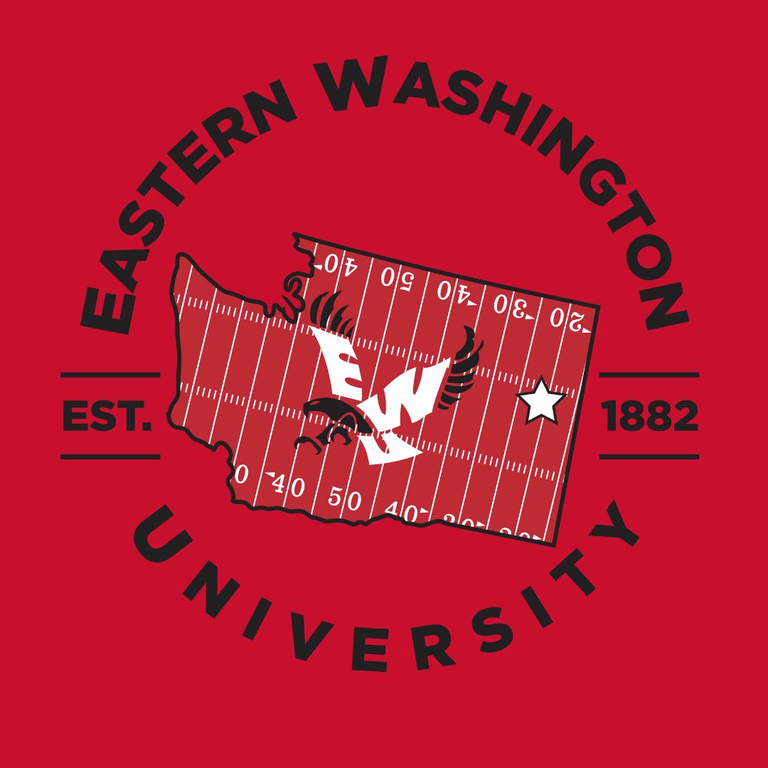 EWU Red Turf Washington Tee - Eastern Washington University - Walk-On Apparel