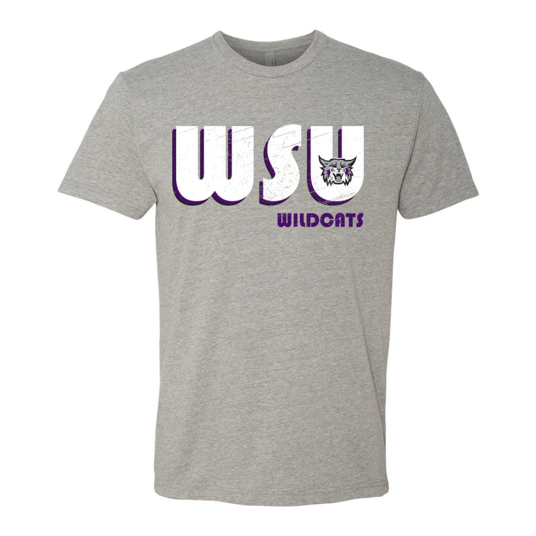 Weber State Weathered WSU Tee - Weber State - Walk-On Apparel