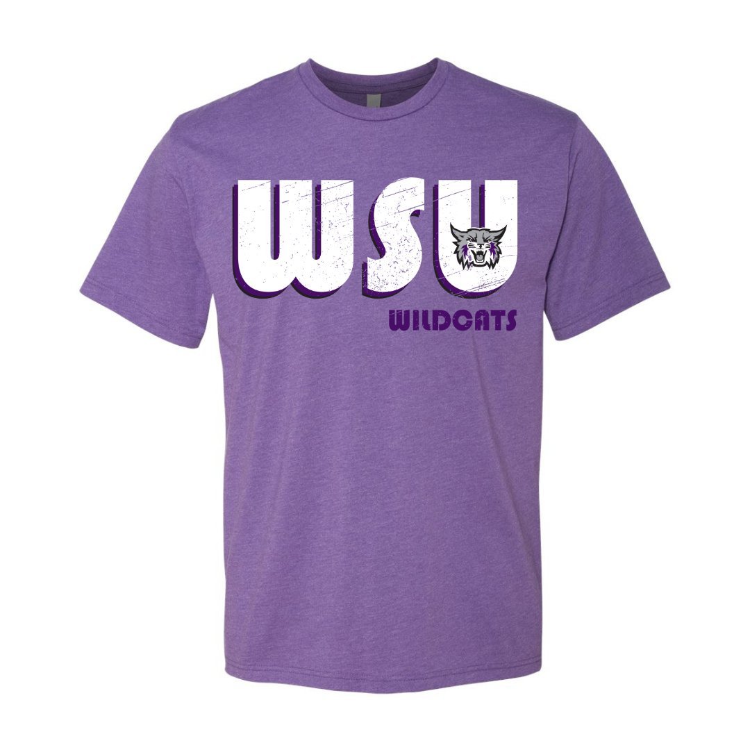 Weber State Weathered WSU Tee - Weber State - Walk-On Apparel